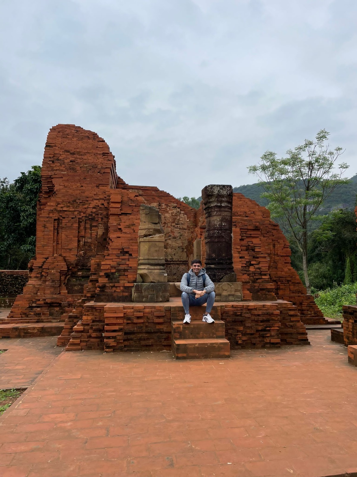 Harry Chaudhari exploring heritage sites